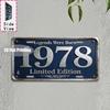 pcVintage Meter Metal SignSuitable for Decoration In BarsLiving RoomsEntrancesCorridorsGardensBirthdayAnniversary