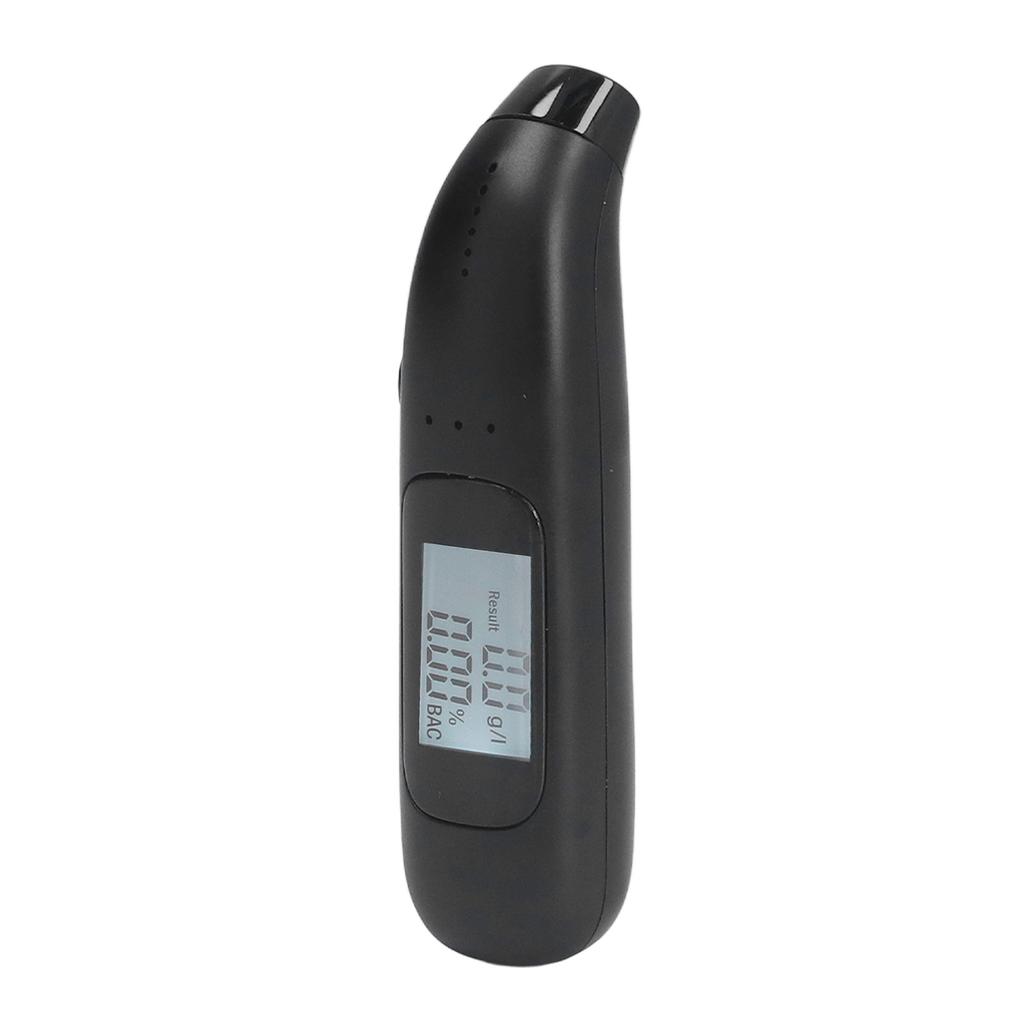 Alcohol Tester DC5V 1A Blowing Type High Accuracy Portable Alcohol Breathalyzer Quick Check