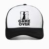 Game Over Bride Groom Bachelor Graphic Baseball Cap To Be Bachelor Party Best Unisex Proposal Gift Breathable Sun Snapback Hat