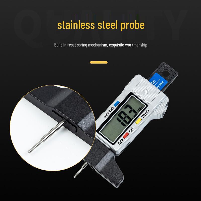 Large Screen Digital Tire Gauge and Tread Depth Measure
