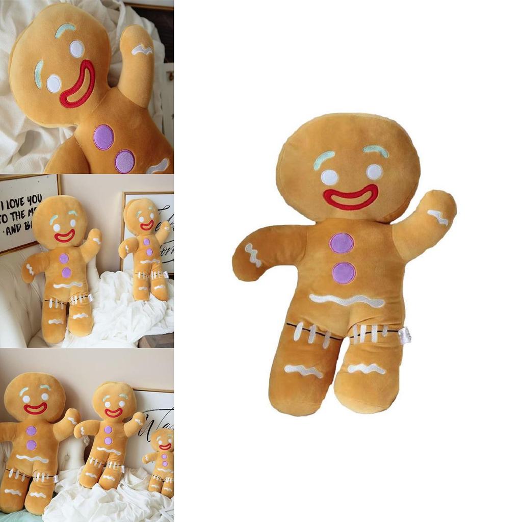 Shrek Adventure Gingerbread Man Gingy Plush Toy Soft And Huggable Stuffed Animal For Kids