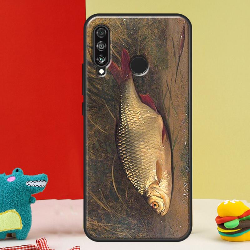 Chub Carp Fish For Huawei Nova 5T 9 10 SE 12i 12s 11i Y91 Y90 Y60 Y70 Y72 Y61 P60 P30 Pro P20 P40 Lite Case