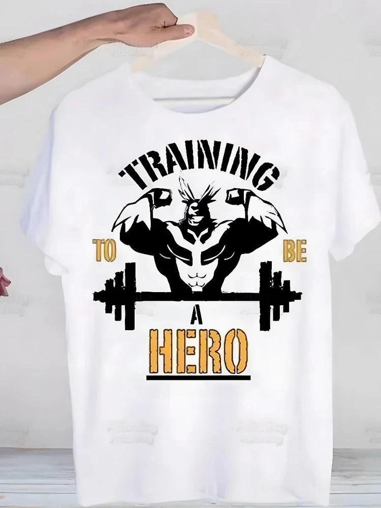 Anime Funny To Be Heromy Hero Academia TShirt Unisex S