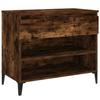 VidaXL Shoe Cabinet Smoked Oak 70x36x60 Cm Engineered Wood 819769