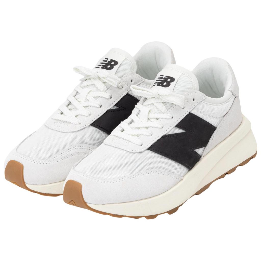 New Balance 370 Sea Salt Black Cement Unisex Sneakers Cream U370CA