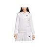 Sportsklær Club Fleece Pullover Hettegenser Dame hettegensere Bjørk DQ5794-051