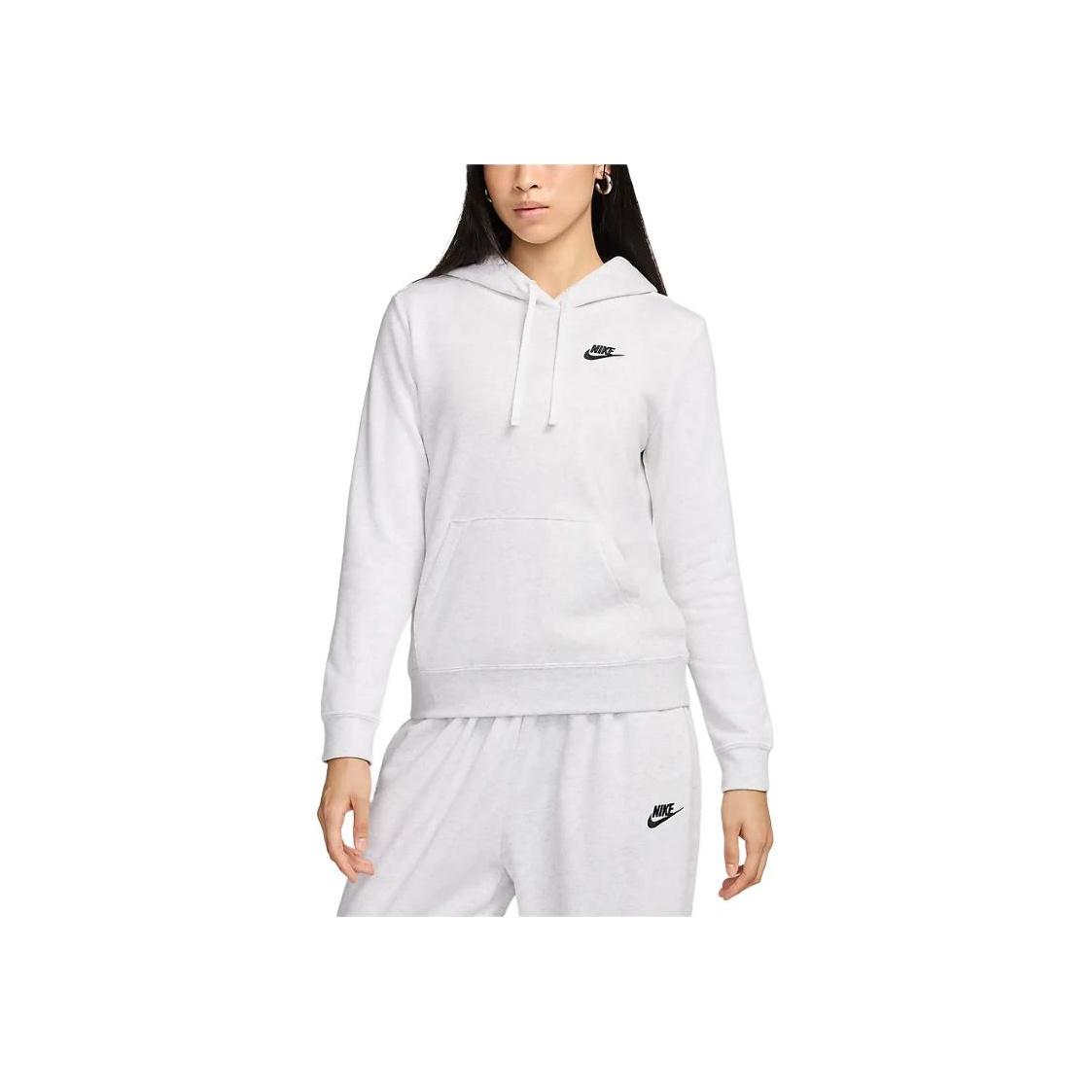 

Nike Спортивная одежда Club флисовый пуловер с капюшоном женские толстовки березовый DQ5794-051 XS