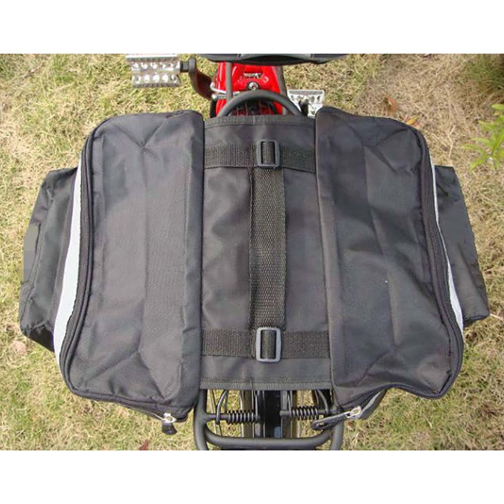 Waterproof Fabric Bicycle Cycling Rear Seat Saddle Package Double Panniers Bag