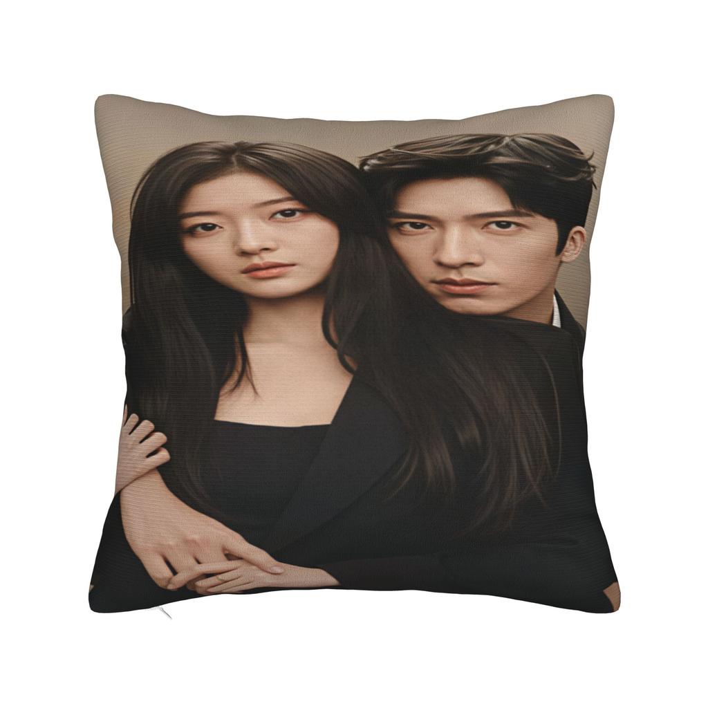 Jing Boran Sun Qian Luke Flora  Pillowcases  Kawaii Pillow Case For Living Room Sofa Custom Pillow Cover