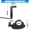 Front Push Electric Bike Thumb Input Piece with Cable and ABS Bar Mount for Spare Needs, Stock Care and Service