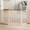 Vidaxl Foldable Pet Safety Gate, 3 Panels, 150 Cm