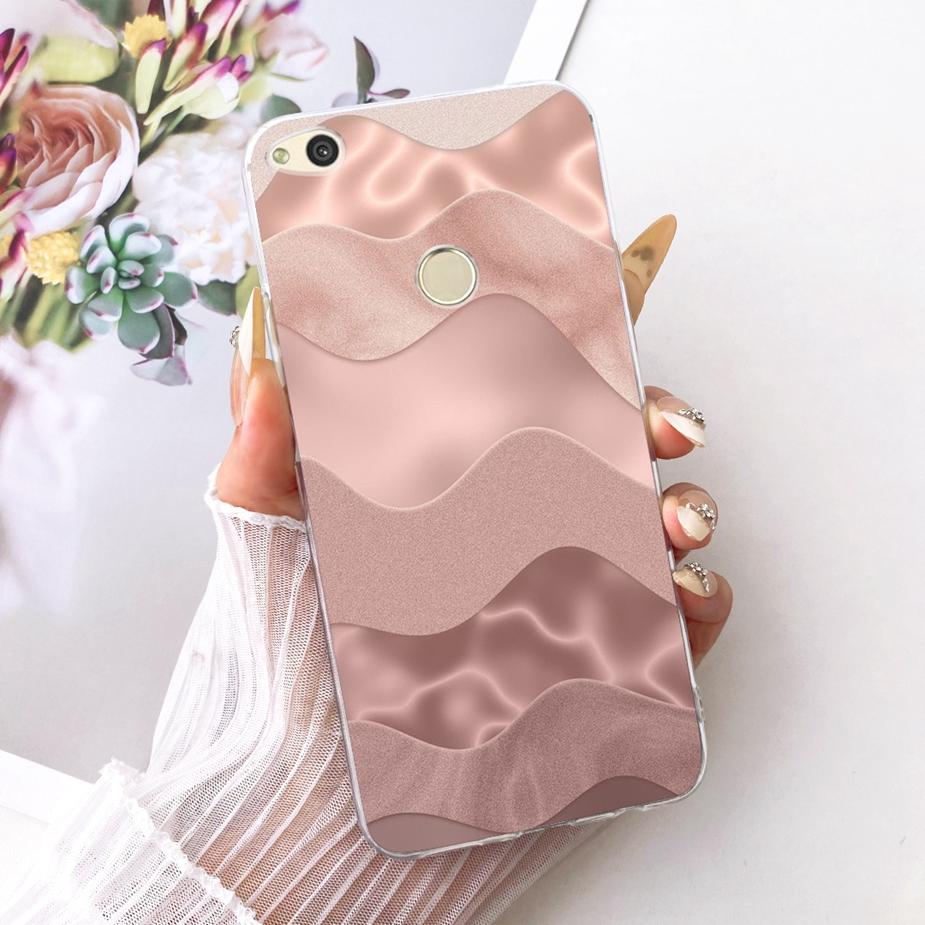 For Huawei P8 Lite 2017 Case Honor 8 Lite Luxury Flower Butterfly Painted Cover Soft Silicone Case For Huawei P9 Lite 2017 Shell