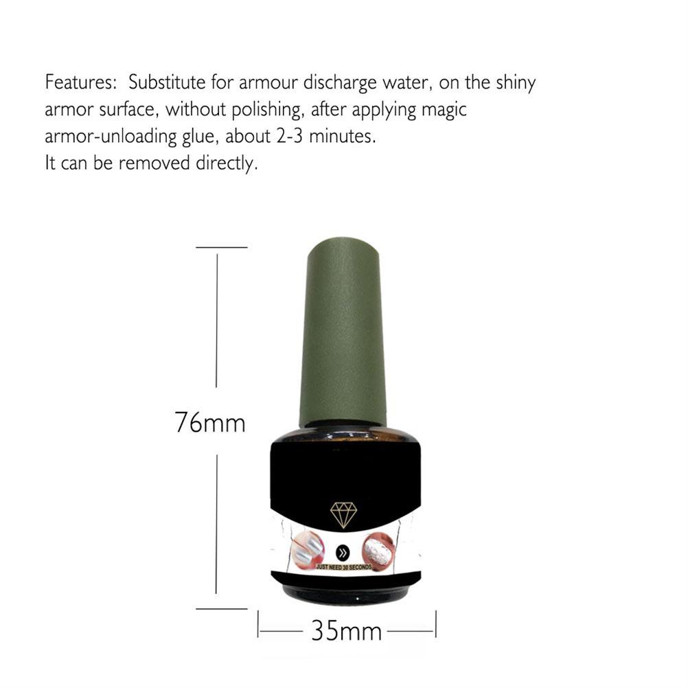 Magic Nail Polish Remover Paste 15ML Gel Nail Polish Remover Bursting Nail Gel