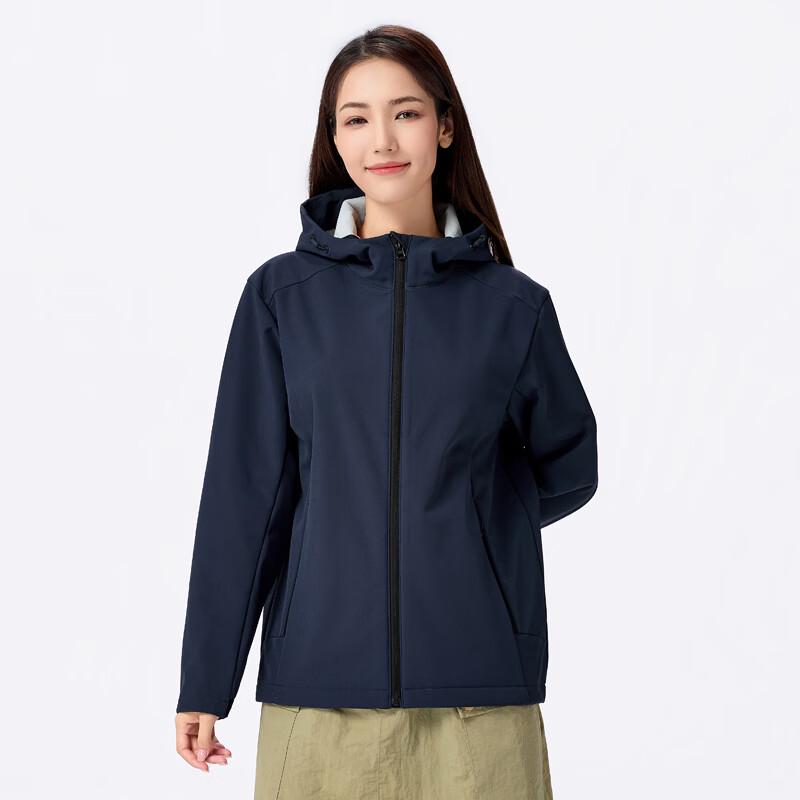 Unisex Waterproof Stretch Hooded Windbreaker