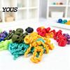 Novelty Holiday Gift 10Pcs 3D Printed Skeleton Figurines with Movable Joints, Articulated Man Interactive Model Fidget Toy, Mini Posable Toys,