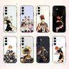 E-Epic Volleyball Haikyuu!!   Handyhülle für Samsung Galaxy A73, A72, A71, A70, A53, A52, A51 und weitere Modelle – Weiche, schwarze Hülle