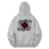 Khg0104 Dragon Fleece Hoodie - Gray