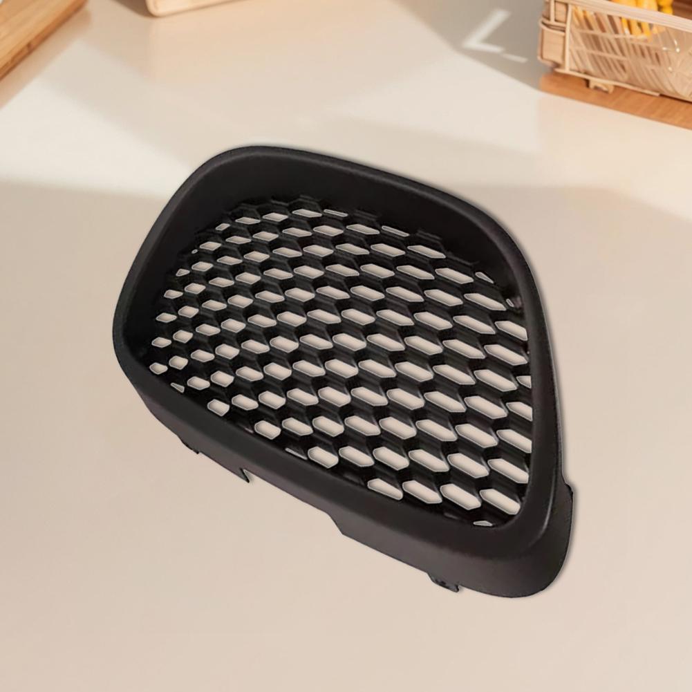 Black Mesh Debadged Grill Grille Mesh Badgeless Sport Racing Grill Compatible with Seat Leon MK2 1P 2006-2009