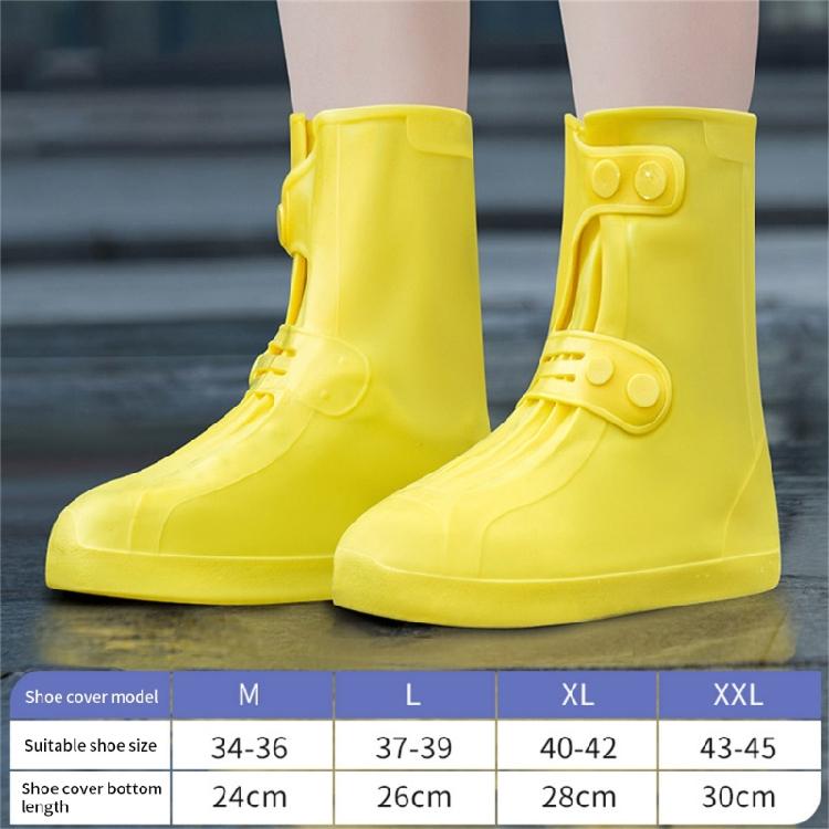 Couvre-chaussures Épaissis Couvre-bottes pour Adultes Enfants Avec Semelles Antidérapantes Fermeture à Boucle Réglable Bottines Réutilisables Sur-chaussures