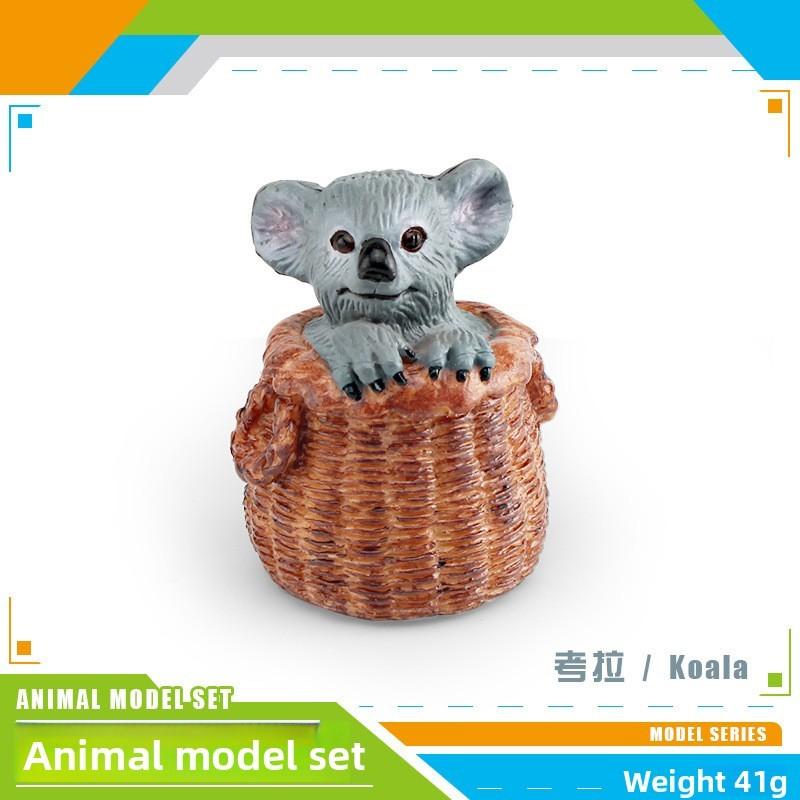 Realistisches Koala-Tiertier-Modell PVC Sammlerstück für Wildtier-Enthusiasten und Naturdekoration