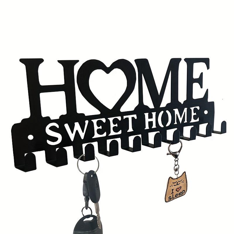 Kreatives Metall Wandhakenregal für Schlüssel & Eingangsbereich Aufbewahrung