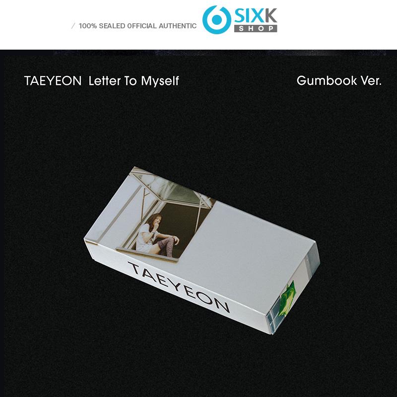 

[Предзаказ] TAEYEON 6th Mini Album [Letter To Myself] Gumbook Ver (Смарт-версия)