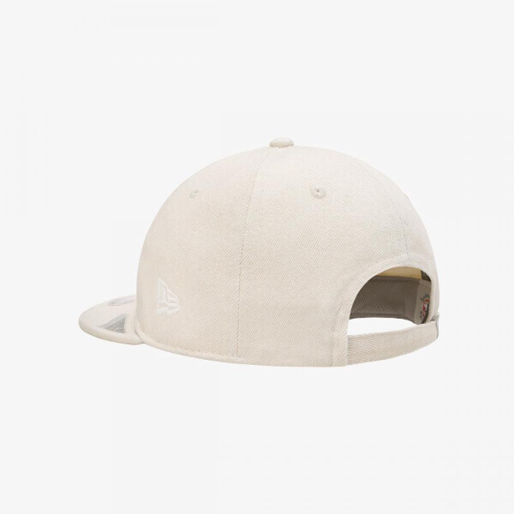New Era Denim Basic Retro Crown Strapback Ivory 15131623