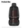 Hexagon Embossed Car Seat Cushion - Easy Installation (No Ties Needed), Breathable & Durable for All Seasons, Universal Fit