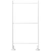 MUJI Steel Unit 25cm Light Gray KEB27A9S Wall Shelf, Deep, Add-on Scallop, Mini, Shelf/Bookshelf