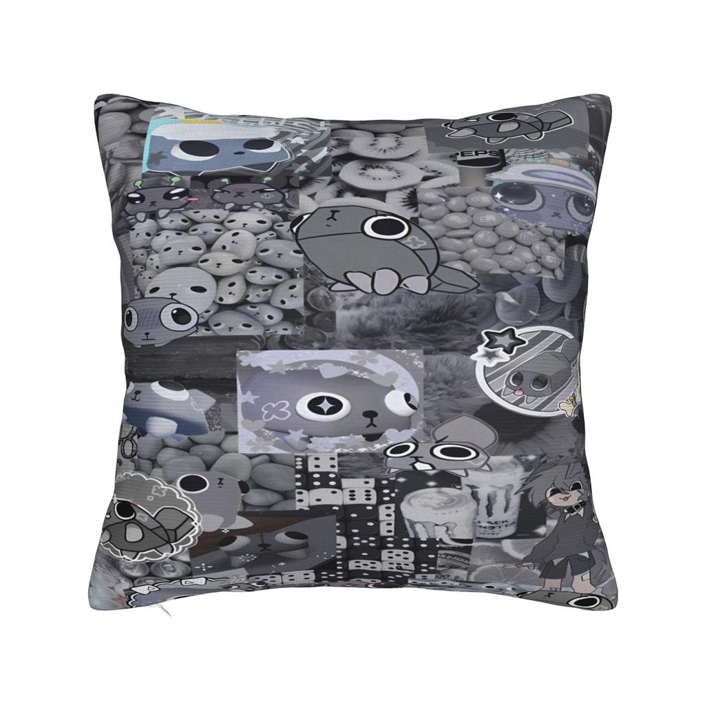 Dandys Värld Spel Tecknad Kuddfodral Mjuk Kuddefodral Mode Kuddfodral För Soffa Sovrum Heminredning