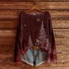 Women's Round Neck Lightweight Sweater Casual Long Sleeve Knit Pullover