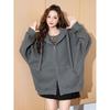 Tangshi Women's Hooded Knit Cardigan with Kangaroo Pocket