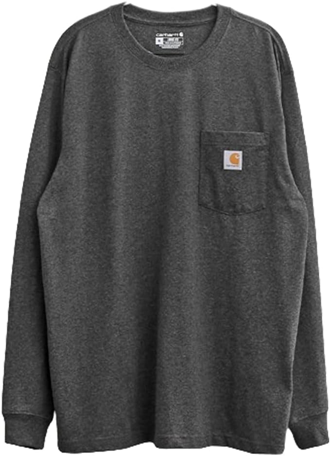 

Pocket Loose K126 XL [Carhartt] Long-sleeved T-shirt, T-shirt, Workwear, Fit, Men s, Carbon_Heather, [Item]