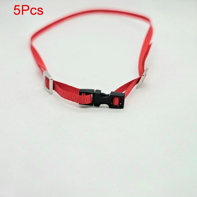 1/10 1/24 Scale Rc Crawler Accessories 5Pcs Nylon Tie Down Ropes With Buckles For Trx4M Scx24 Roof Rack