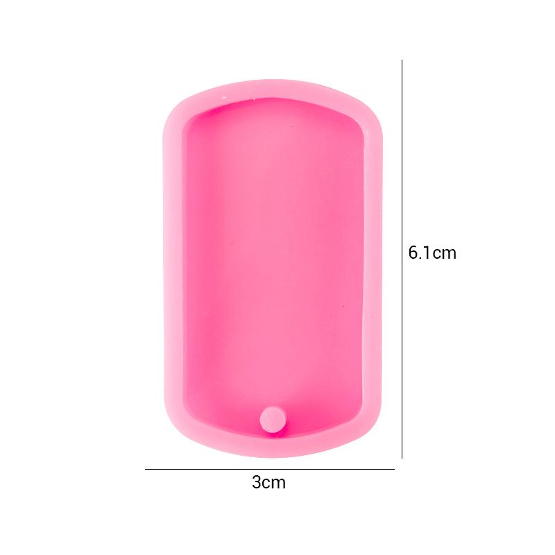 Heart Shape Keychain Casting Silicone Molds Dog Paw Print Resin Molds for Key Chain Pendant Making Epoxy Resin Craft Jewelry DIY
