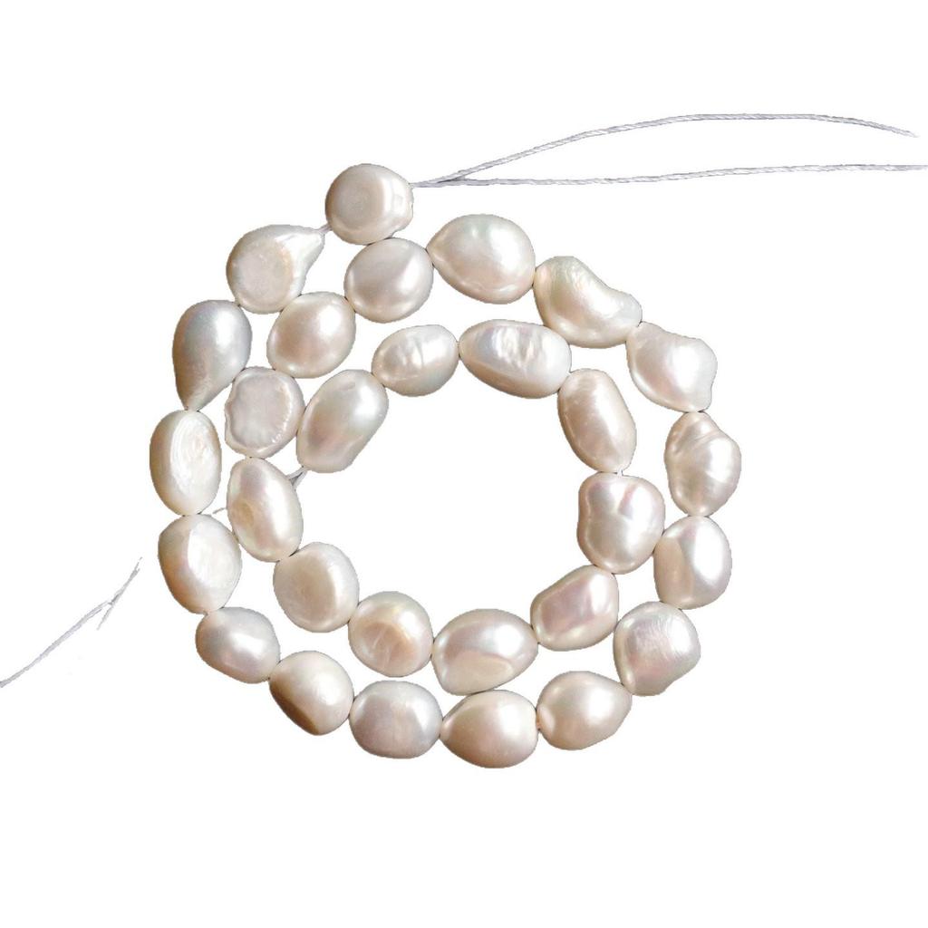 Irregular Baroque Freshwater Pearl Bead Strand for DIY Jewelry