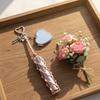 Portable Net Pocket Lipstick Bag Keychain Mini Lipsalve Cover Key Ring  for Gift