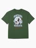 Gintama Dynamic Silver Hair Samurai Wave Circle Athletic Graphic Oversized Unisex T-Shirt