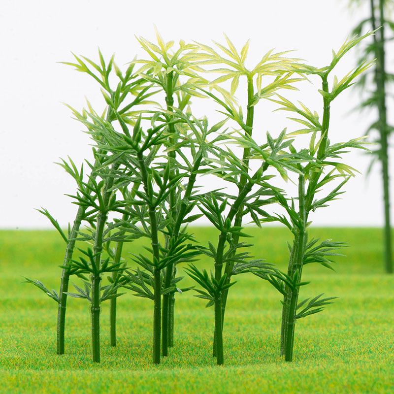 Crab Kingdom Mini Bamboo Building Set: Micro-Landscape DIY Model Tree