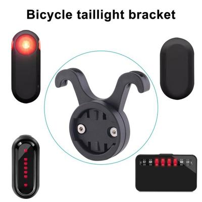 1 Set Bicycle Saddle Taillight Holder Lightweight Universal MTB Road Mountain Bike Seat