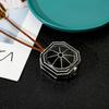Pirates of the Caribbean Compass Necklace for Men, Vintage Locket, Jack Pendants, Rope, Long Black Porcelain-Coated, Costume Necklace