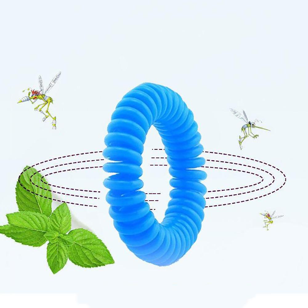 10 Pack Natural Mosquito Repellent Bracelet Wrist Band Bug Insect Protection