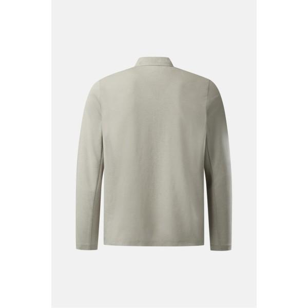 Kolon SporTS Men S baSic Long Sleeve Zip Up T ShirT jwTbm25261mud