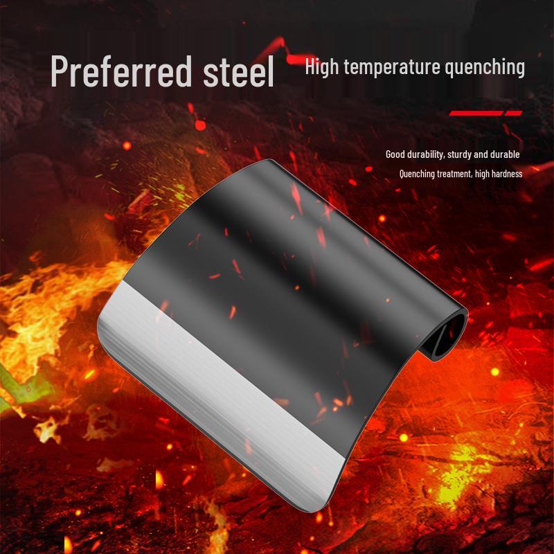 Hog Bristle Manganese Stainless Steel Scraping Tool for Pigskin Hair Removal and Slaughter