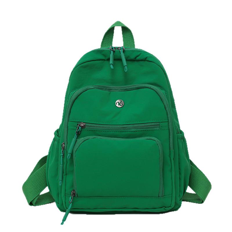 Schoolbag spot wholesale simple fashion backpack high sense niche women outdoor travel commuter small bag