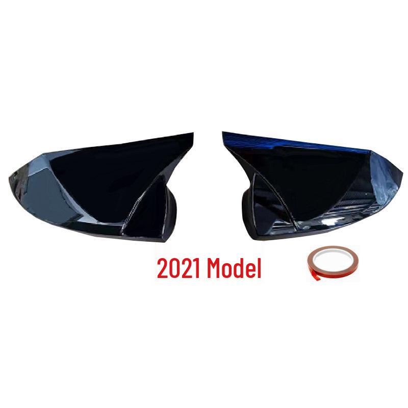 Cow Horn Rearview Mirror Cover for 2016-2020 Hyundai Elantra