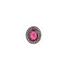 Natural Pink Rubellite Gemstone 925 Solid Silver Jewelry Handmade Ring For Gift RR-62-12