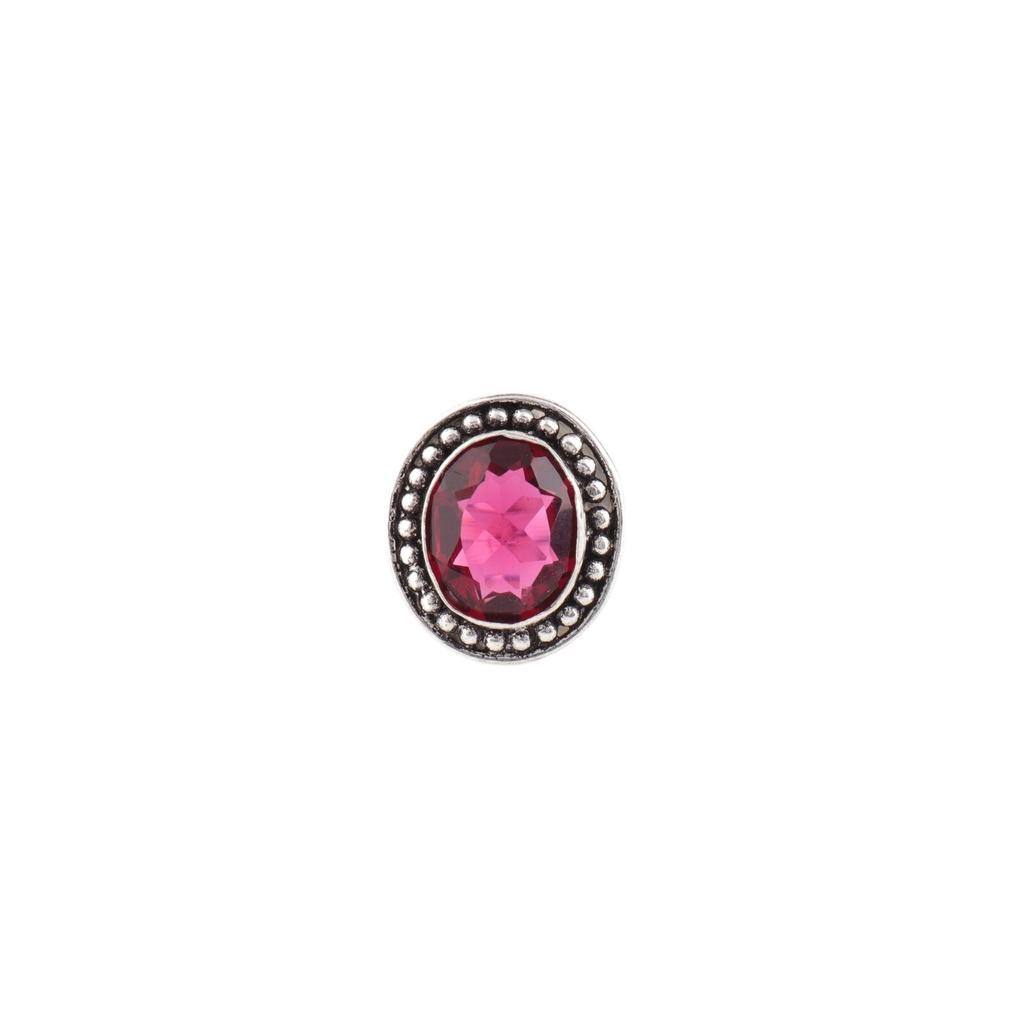 Natural Pink Rubellite Gemstone 925 Solid Silver Jewelry Handmade Ring For Gift RR-62-12