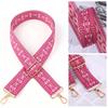 1Pc Polyester/Metal Fashionable Adjustable Multifunctional Shoulder Strap Versatile Luggage Replaceable Bag