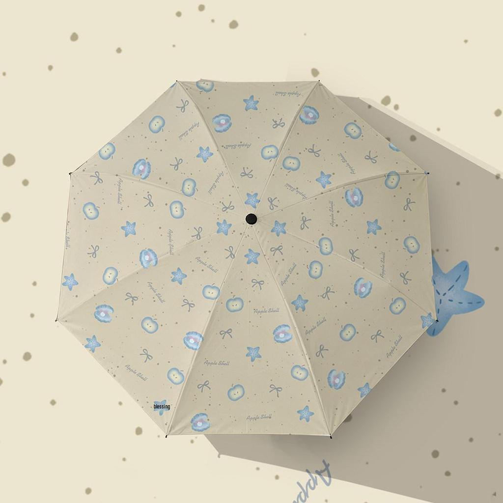 Parasolar cu Logo Personalizat Umbrelă Pliabilă Desen Animat - Dublă Utilizare, Anti-UV, Ploaie sau Soare